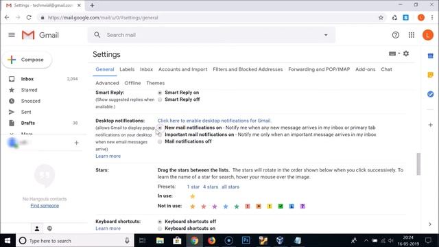 How to Enable Gmail Desktop Notification in Google Chrome on Windows 10? смотреть онлайн