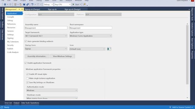 How to create a Registration /Sign Up form in VB.Net | Create Login Window in C# step by step part смотреть онлайн