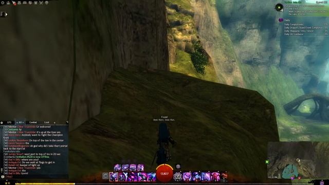 GW2 Hidden Garden Jumping Puzzle and Diving Goggles Mount Maelstrom смотреть онлайн