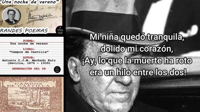 Antonio Machado - 3 de sus MEJORES POEMAS - 2021 смотреть онлайн