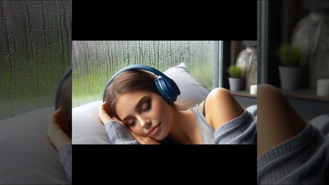 Heavy rain on the window, relax helps you sleep ll rain sound for the sleep ll смотреть онлайн