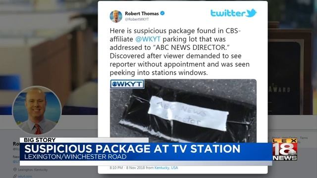 Suspicious Package At TV Station смотреть онлайн