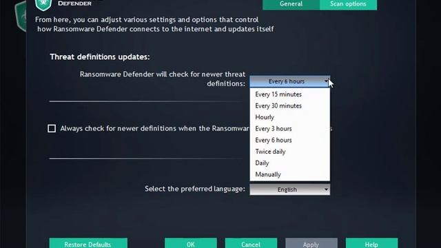 Ransomware Defender - General Settings Walkthrough смотреть онлайн