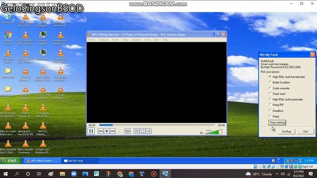 12 Days Of Pinoy Krismas song has BSOD VM (Windows XP) смотреть онлайн