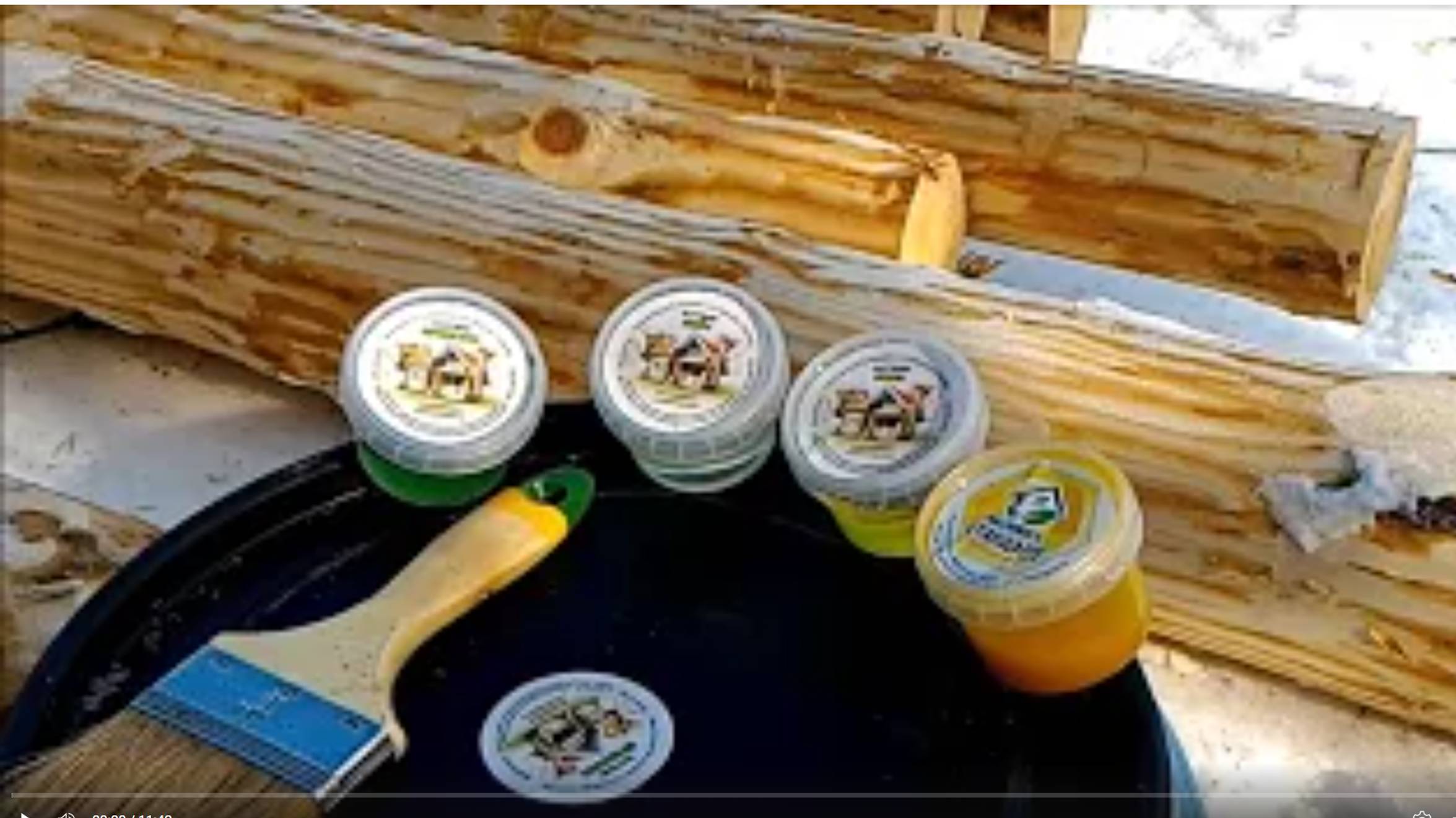 Как выбрать пропитку при сборке сруба из бревна и бруса зимой. Лучшие зимние антисептики для дерева. смотреть онлайн