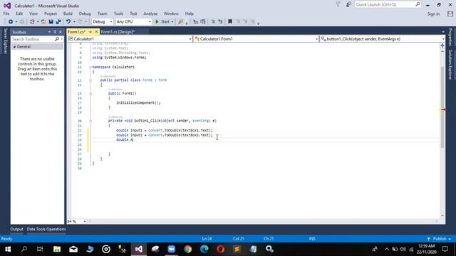Simple Calculator on Window Form Application C# in Urdu/Hindi смотреть онлайн