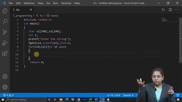 C Programming Language Tutorial 12.1Copy string 71 смотреть онлайн