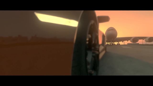Emirates A380 vs Lamborghini Aventador смотреть онлайн