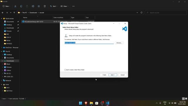 Visual Studio Code Installation in Windows 11|| RS CODES смотреть онлайн