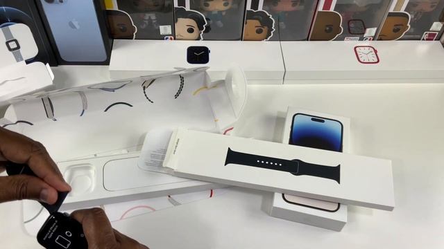 Apple Watch & iPhone 14 Pro Max Unboxing смотреть онлайн