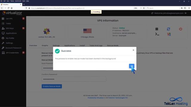 How to Boot VPS in Rescue Mode Using Virtualizor TekLan Hosting смотреть онлайн