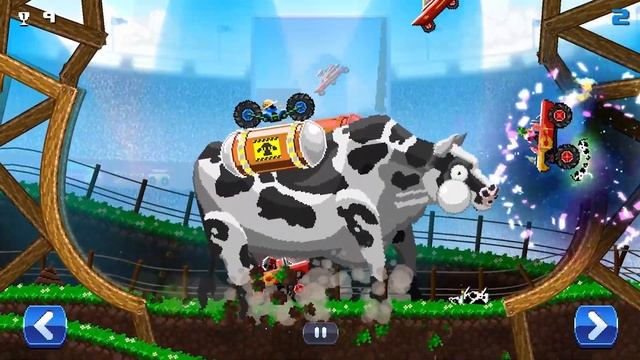 Destroying All Bosses Drive Ahead: Dino, Octopus, Skeleton, Arachnid, Cow, Tentacle, Bat, Penguin смотреть онлайн