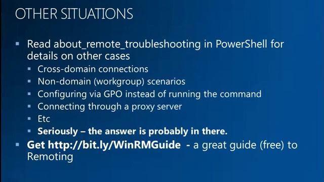 MMS 2012 PowerShell Remoting in Depth смотреть онлайн