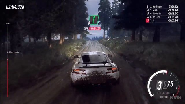 Dirt rally 2.0 HeavyRain Gameplay HD смотреть онлайн