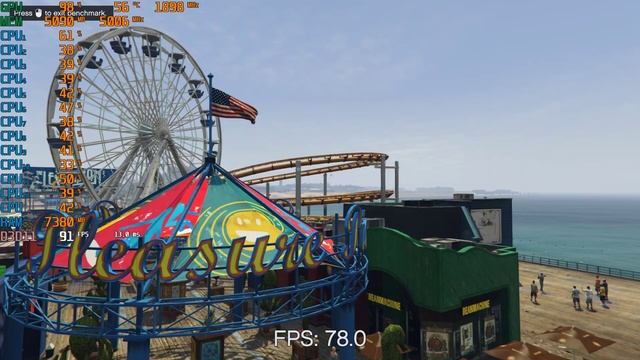 GTA V - PC - MAX SETTINGS - GTX 1080 + RYZEN R5 1600 - 1080p BENCHMARK смотреть онлайн