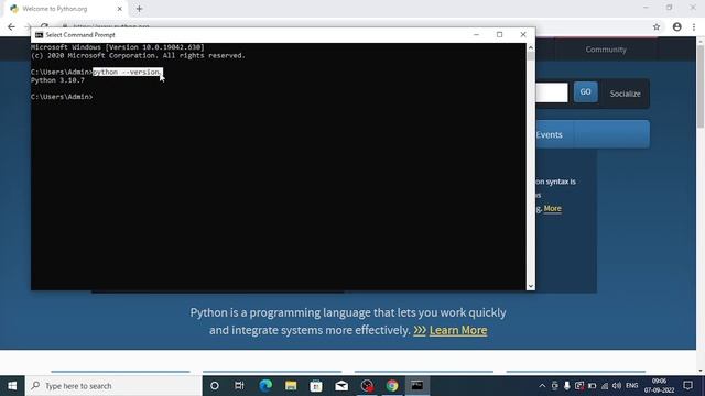 Installation of Python On Windows смотреть онлайн