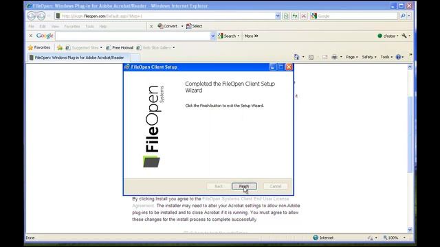 FileOpen Installation via Internet Explorer for University Readers смотреть онлайн