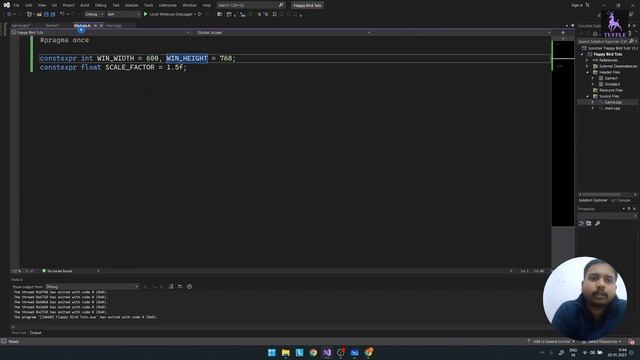 Game Class | How to make Flappy Bird in C++ and SFML | C++ Project смотреть онлайн