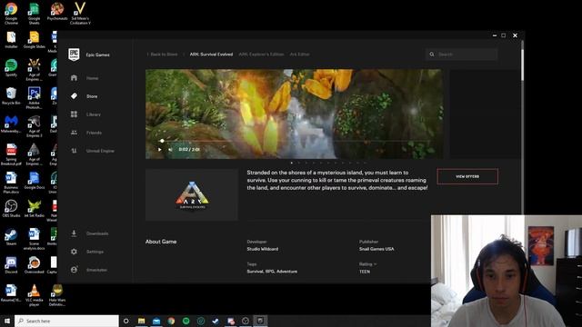 Ark: Survival Evolved FREE DOWNLOAD on Epic Games смотреть онлайн