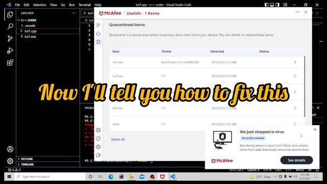 Prevent your file from getting quarantined || How to fix Antivirus deleting my program files || смотреть онлайн
