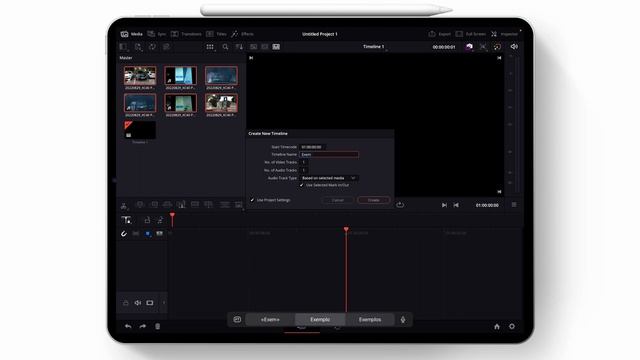 DaVinci Resolve for the iPad Tutorial: bring multiple clips into timeline with just one click. смотреть онлайн