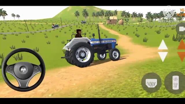 New Holend Crazy Driver villege Game - Indian Tractor Driving 3D - Tractor Game Android Gameplay смотреть онлайн
