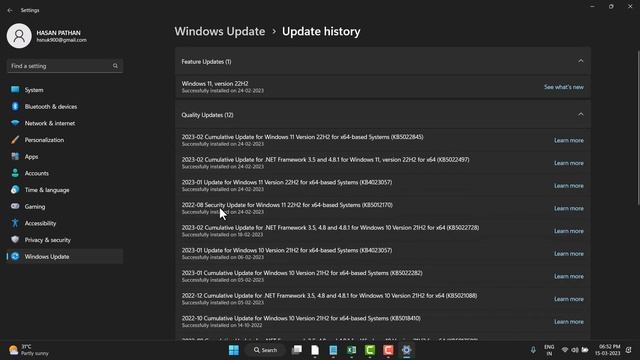 How to View Update History in Windows 10 or 11 Tutorial смотреть онлайн