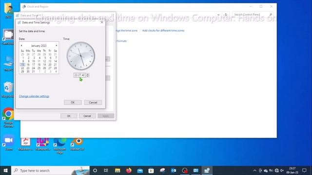 How to change computer date in Windows смотреть онлайн