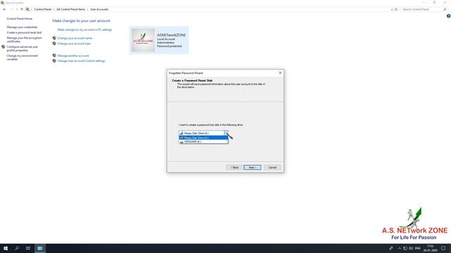 Creating Password Reset Disk смотреть онлайн
