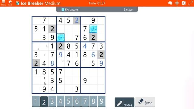 Microsoft Sudoku | Ice Breaker Medium | December 20, 2021 | Daily Challenges смотреть онлайн