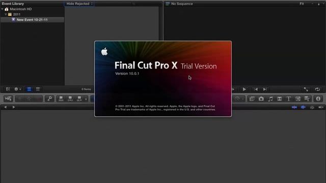 Final Cut Pro X Startup смотреть онлайн