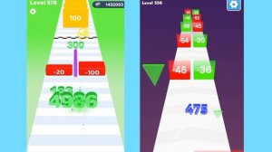 Lets Play Additional  Android Math  Games - Number Rush 2048 Challenge Vs Numbers Running