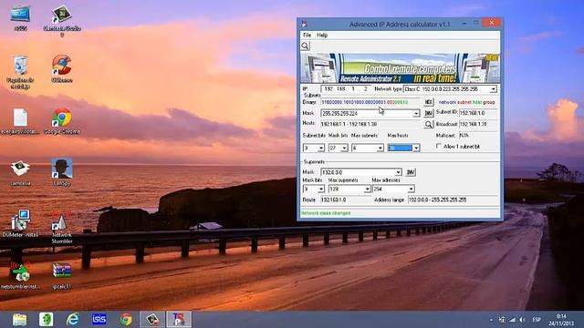 PRACTICA No 5 Advanced IP Address Calculator смотреть онлайн