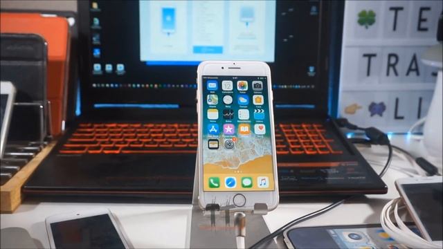 QUITAR ICLOUD PROBANDO | BUG DR.PHONE IOS 11 | BATERÍA DE PRUEBAS смотреть онлайн