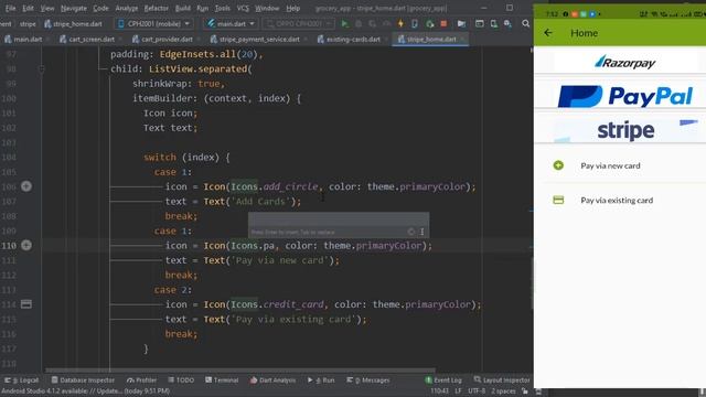 Flutter Multi Vendor Grocery App - Part 57 | Customer App | Stripe Payment Integration смотреть онлайн