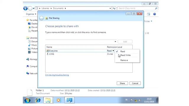 Sharing data di windows 7 menggunakan virtual box. смотреть онлайн