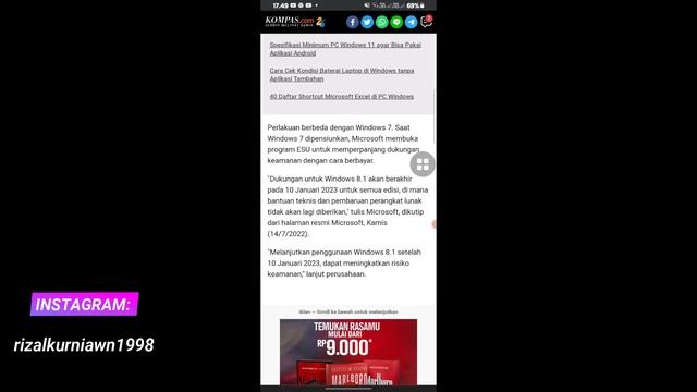 Dikabarkan operasi Windows 8.1 dihentikan tahun depan 2023 смотреть онлайн