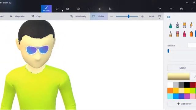 painting a boy in ms paint 3d (part 3) смотреть онлайн
