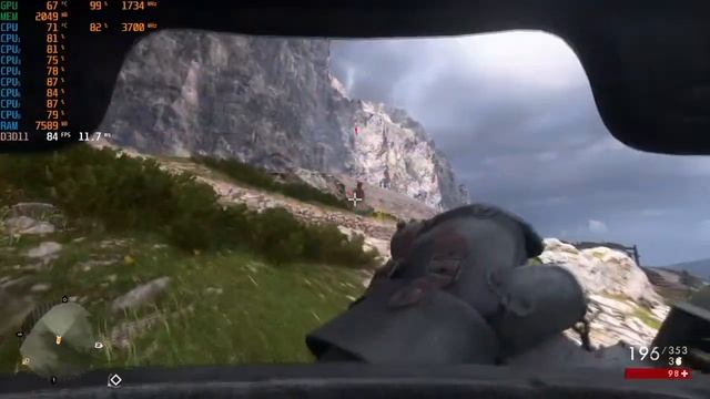 Benchmark: Battlefield 1 - Avanti Savoia mission on I7 3770 + GTX 1050 TI + 16 GB смотреть онлайн