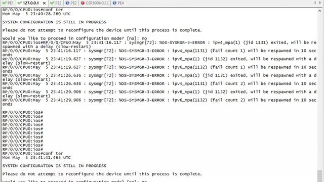 IOS XRv on VMware workstation (install + tips) смотреть онлайн