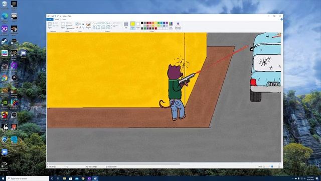 time lapse of rats drawing on windows paint смотреть онлайн
