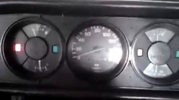 Moskvich 2140 cold start -12C°