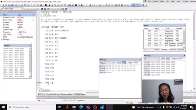 The Stack: Avr Studio 4 | ATMega32 смотреть онлайн