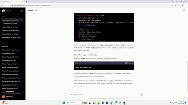 pip install mypy boto3 смотреть онлайн