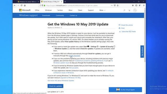 How to get Windows 10 updates to 1903 смотреть онлайн