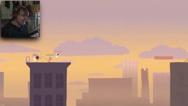 BIG BOMBS & BROKEN DREAMS | Ultimate Chicken Horse #1 смотреть онлайн