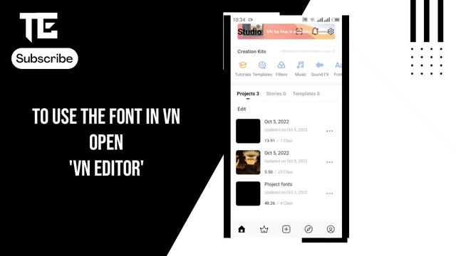 How to download and import fonts in VN video editor app #like #twiss #twiss.editss смотреть онлайн