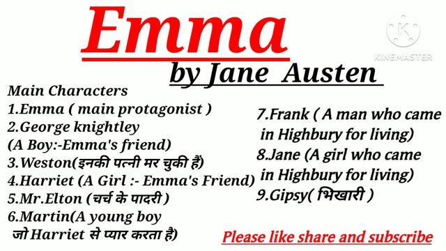 Emma by Jane Austen Summary in Hindi смотреть онлайн