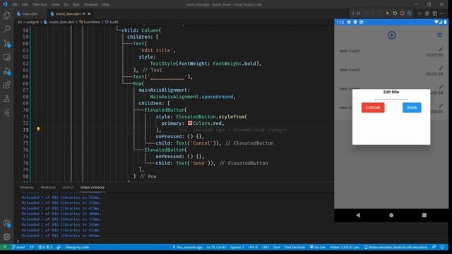 Lets build a Time Tracker app with Flutter FINAL - Part 5 смотреть онлайн