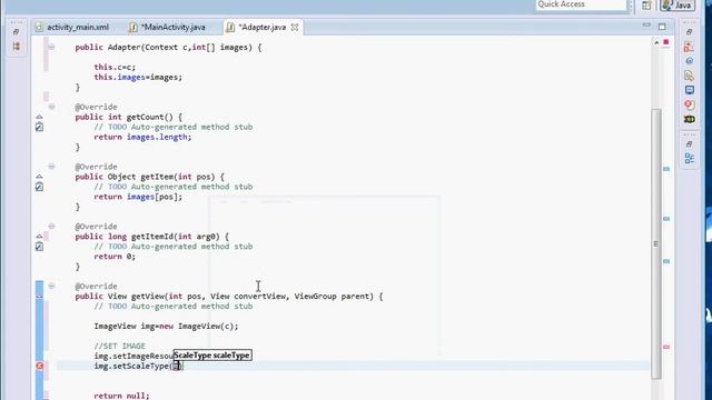 Android GridView -Dynamic Images With BaseAdapter смотреть онлайн